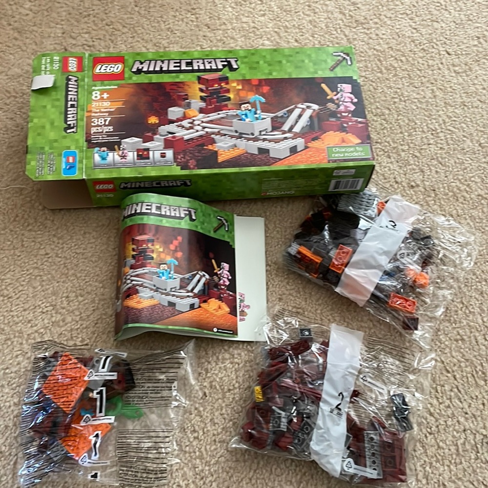 Minecraft Lego set